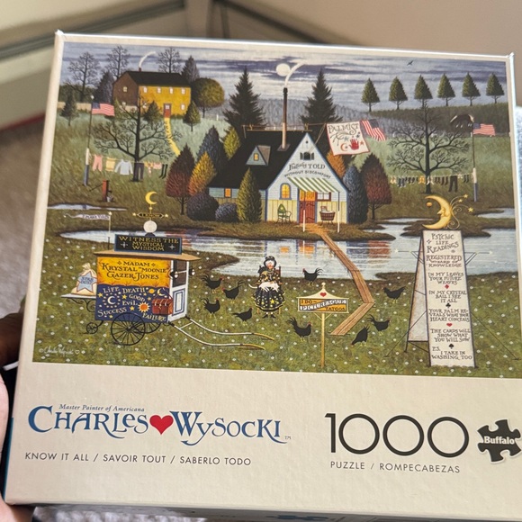 Buffalo David Bitton Other - Buffalo David Bitton Charles Wysocki Puzzle - 1000 Pieces - Multicolor
